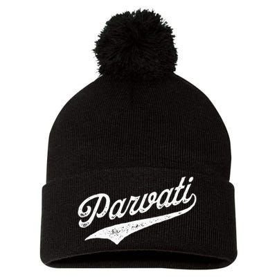 Parvati Pom Pom 12in Knit Beanie