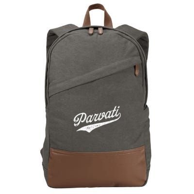 Parvati Cotton Canvas Backpack