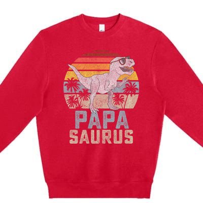 Papasaurus Premium Crewneck Sweatshirt