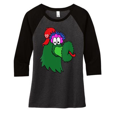 Phanatic P Apreal Women's Tri-Blend 3/4-Sleeve Raglan Shirt