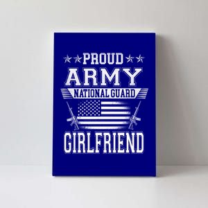 Proud Patriotic Army National Guard Friend Usa Flag Great Gift Canvas