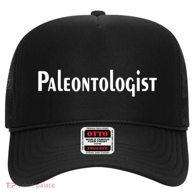 Paleontologist High Crown Mesh Back Trucker Hat