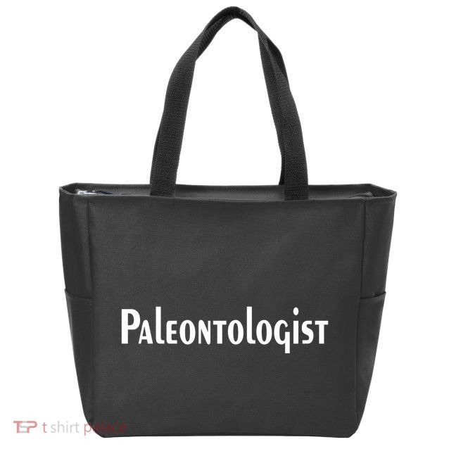 Paleontologist Zip Tote Bag