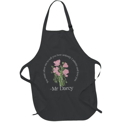Pemberley Pride And Prejudice Jane Austen Full-Length Apron With Pockets