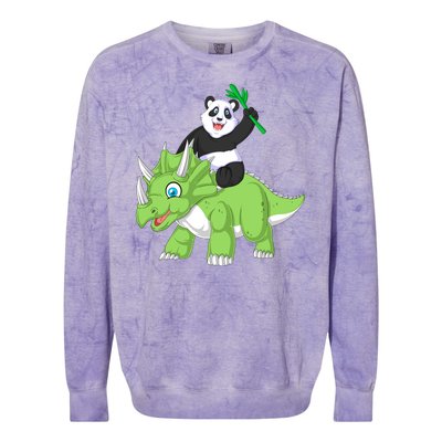 Panda Colorblast Crewneck Sweatshirt