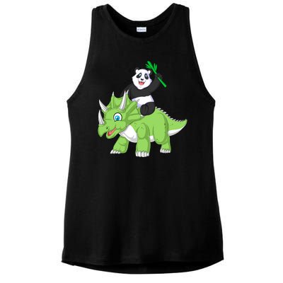 Panda Ladies PosiCharge Tri-Blend Wicking Tank