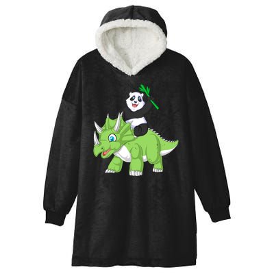 Panda Hooded Wearable Blanket