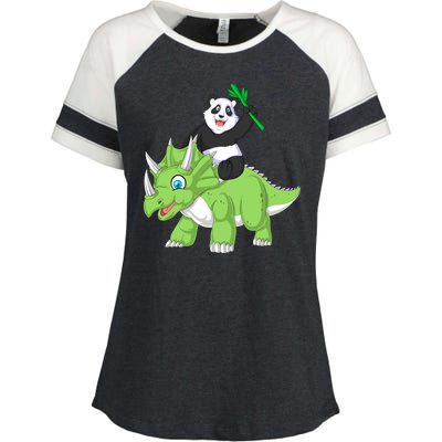 Panda Enza Ladies Jersey Colorblock Tee