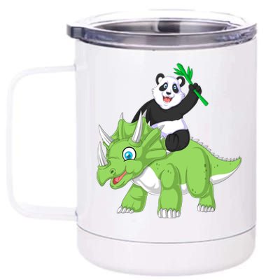 Panda 12 oz Stainless Steel Tumbler Cup