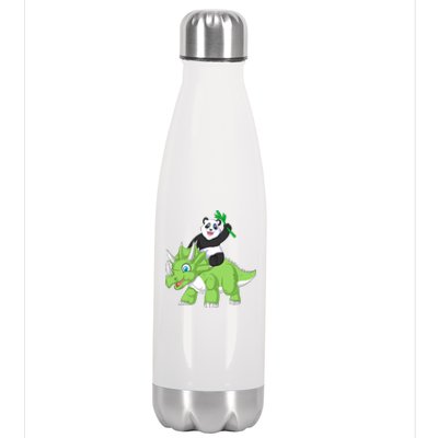 Panda Stainless Steel Insulated Water Bottle