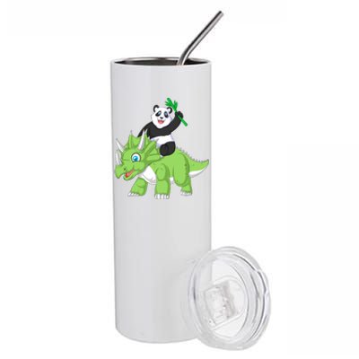 Panda Stainless Steel Tumbler