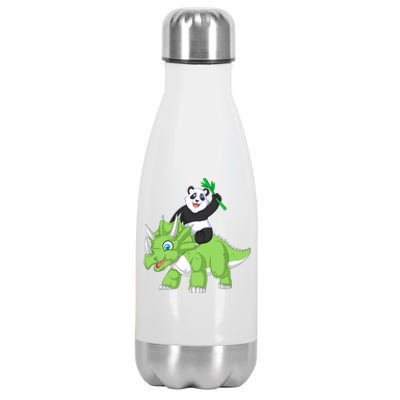 Panda Stainless Steel Insulated Water Bottle