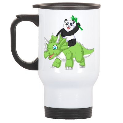 Panda Stainless Steel Travel Mug