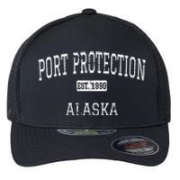 Port Protection Alaska Ak Vintage Flexfit Unipanel Trucker Cap