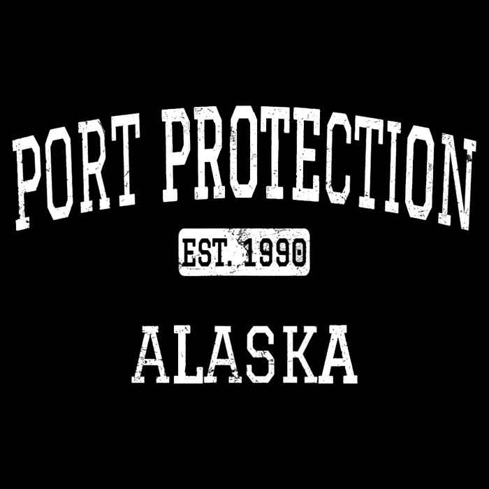 Port Protection Alaska AK Vintage Backpack