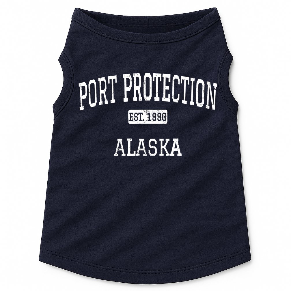 Port Protection Alaska AK Vintage Doggie Tank