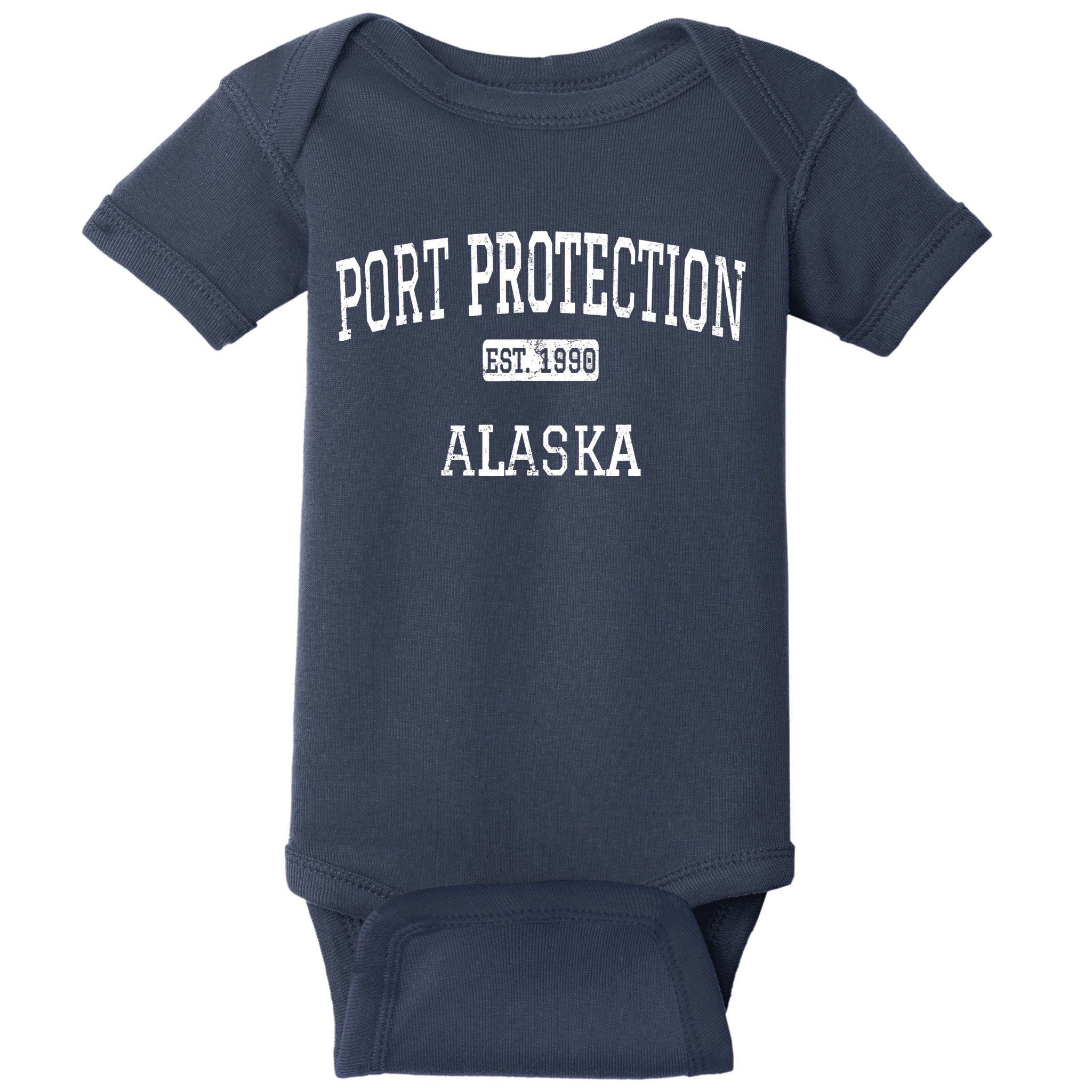 Port Protection Alaska AK Vintage Baby Bodysuit