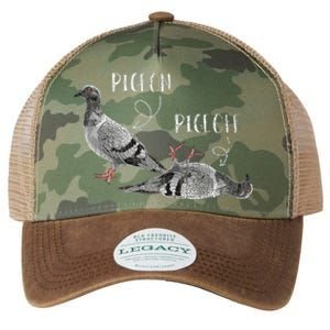 Pigeon Pigeoff Apparel Pigeon Owner Lover Funny Gift Legacy Tie Dye Trucker Hat