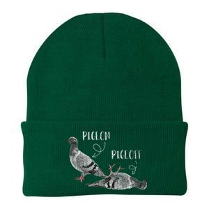 Pigeon Pigeoff Apparel Pigeon Owner Lover Funny Gift Knit Cap Winter Beanie