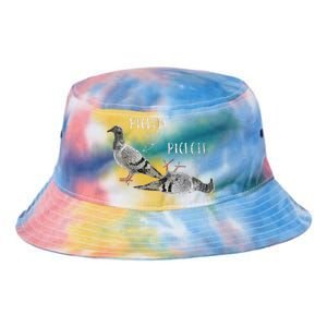 Pigeon Pigeoff Apparel Pigeon Owner Lover Funny Gift Tie Dye Newport Bucket Hat