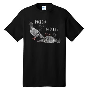 Pigeon Pigeoff Apparel Pigeon Owner Lover Funny Gift Tall T-Shirt