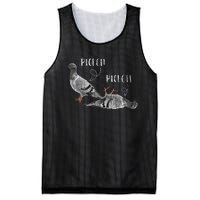 Pigeon Pigeoff Apparel Pigeon Owner Lover Funny Gift Mesh Reversible Basketball Jersey Tank