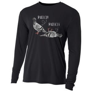 Pigeon Pigeoff Apparel Pigeon Owner Lover Funny Gift Cooling Performance Long Sleeve Crew