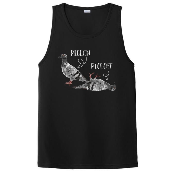 Pigeon Pigeoff Apparel Pigeon Owner Lover Funny Gift PosiCharge Competitor Tank