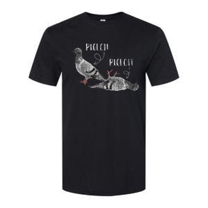 Pigeon Pigeoff Apparel Pigeon Owner Lover Funny Gift Softstyle CVC T-Shirt