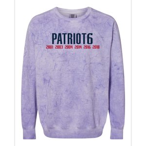 Patriots Colorblast Crewneck Sweatshirt