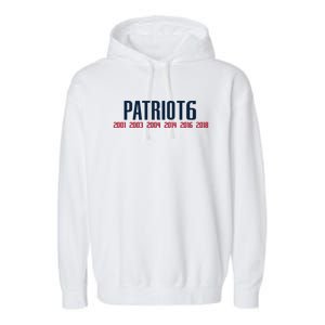 Patriots Garment-Dyed Fleece Hoodie