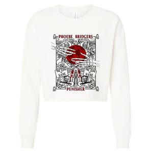 Phoebe Punisher Art For Fan Lover Cropped Pullover Crew