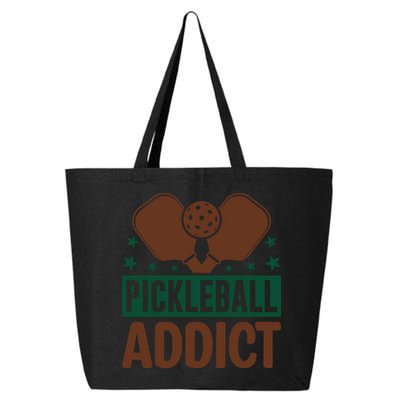 Paddles Pickleball Addict Gift For Player Team Sport 25L Jumbo Tote