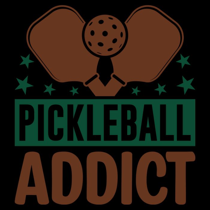 Paddles Pickleball Addict Gift For Player Team Sport Zip Tote Bag
