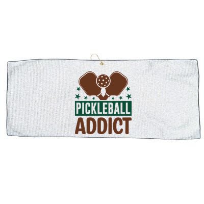 Paddles Pickleball Addict Gift For Player Team Sport Large Microfiber Waffle Golf Towel