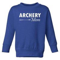 Proud Parent Archery Mom Cool Gift Toddler Sweatshirt