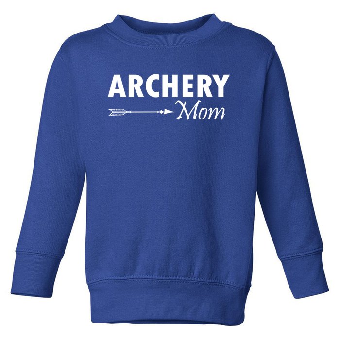 Proud Parent Archery Mom Cool Gift Toddler Sweatshirt