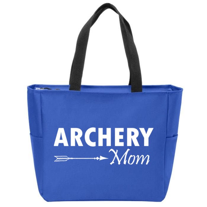 Proud Parent Archery Mom Cool Gift Zip Tote Bag