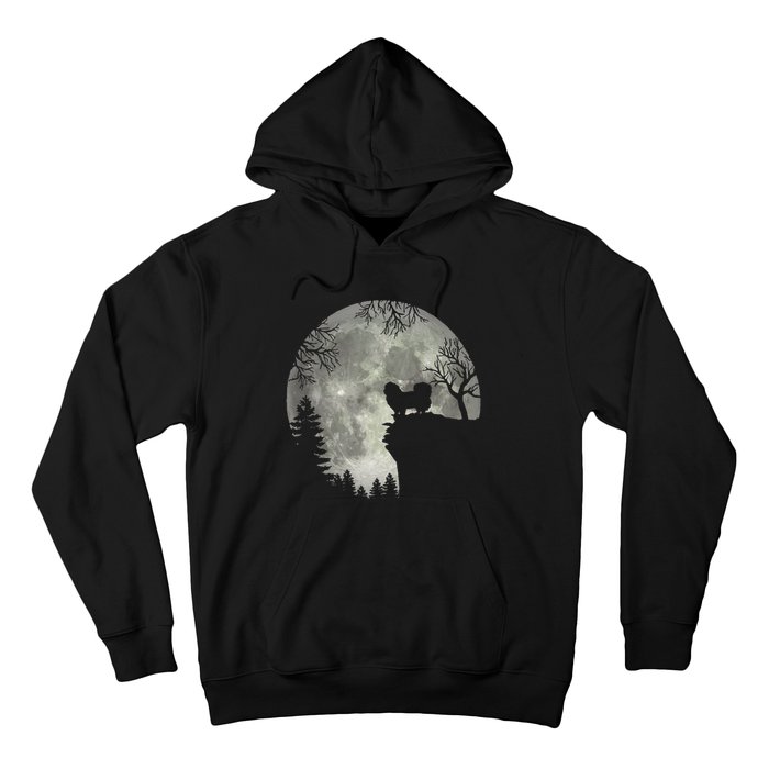 Pekingese Pekinese And Moon Halloween Hoodie