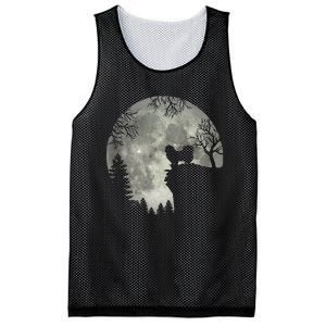 Pekingese Pekinese And Moon Halloween Mesh Reversible Basketball Jersey Tank