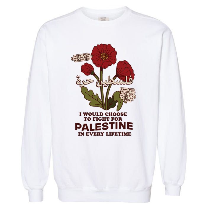 Palestine Garment-Dyed Sweatshirt