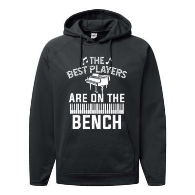 Piano Player Art Musician Orchestra Teacher Performance Fleece Hoodie