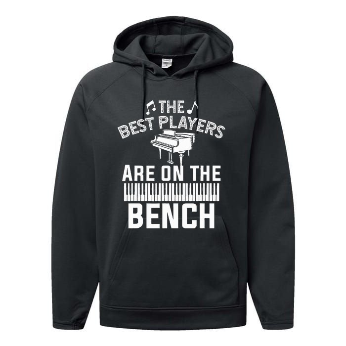 Piano Player Art Musician Orchestra Teacher Performance Fleece Hoodie