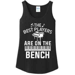 Piano Player Art Musician Orchestra Teacher Ladies Essential Tank