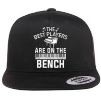 Piano Player Art Musician Orchestra Teacher Flat Bill Trucker Hat