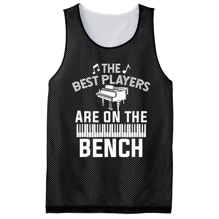 Piano Player Art Musician Orchestra Teacher Mesh Reversible Basketball Jersey Tank