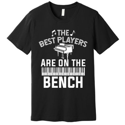 Piano Player Art Musician Orchestra Teacher Premium T-Shirt