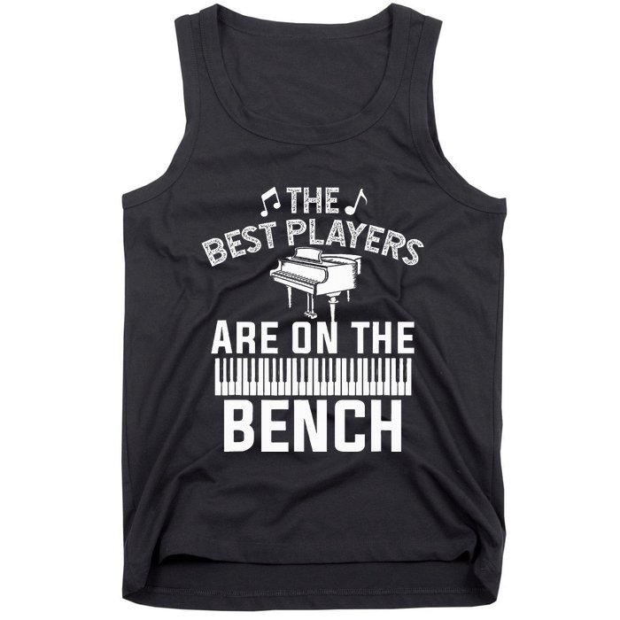 Piano Player Art Musician Orchestra Teacher Tank Top