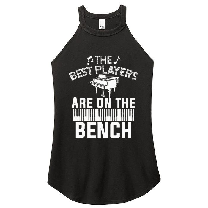 Piano Player Art Musician Orchestra Teacher Women's Perfect Tri Rocker Tank