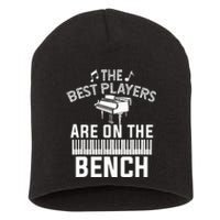 Piano Player Art Musician Orchestra Teacher Short Acrylic Beanie